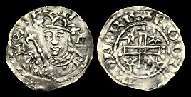 Stephen coin of Castle Rising, Norfolk